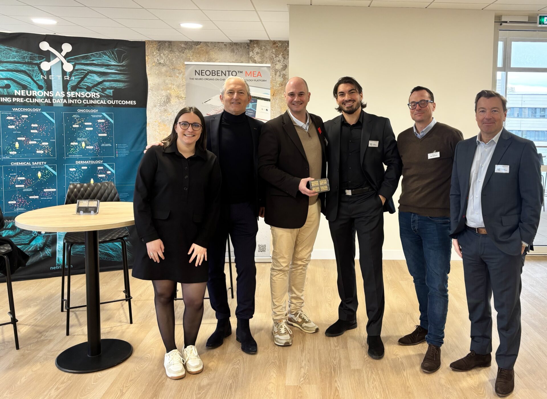 Visite du site de NETRI